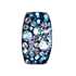 Strieborný prívesok s krištáľmi Swarovski modrý obdĺžnik 34194.3 blue style