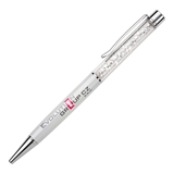 Prepisovačka s kryštálmi 38008.1 biela