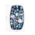 Strieborný prívesok s krištáľmi Swarovski modrý obdĺžnik 34194.3 blue style
