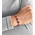 Strieborný náramok so Swarovski krištáľmi červený 33047.3 cherry